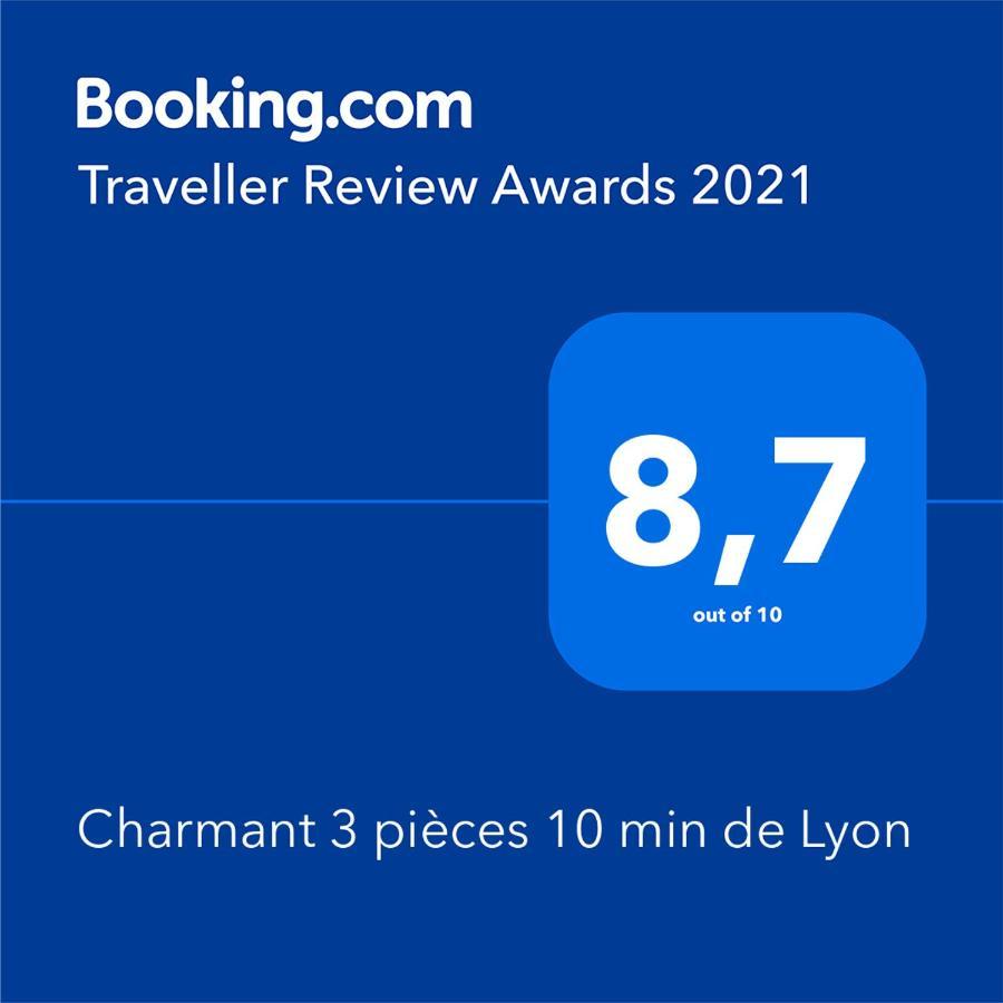Charmant 3 Pieces 10 Min De Lyon 维勒班 外观 照片